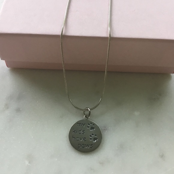 Sterling My Kids have Paws Necklace - Picture 11 of 16
